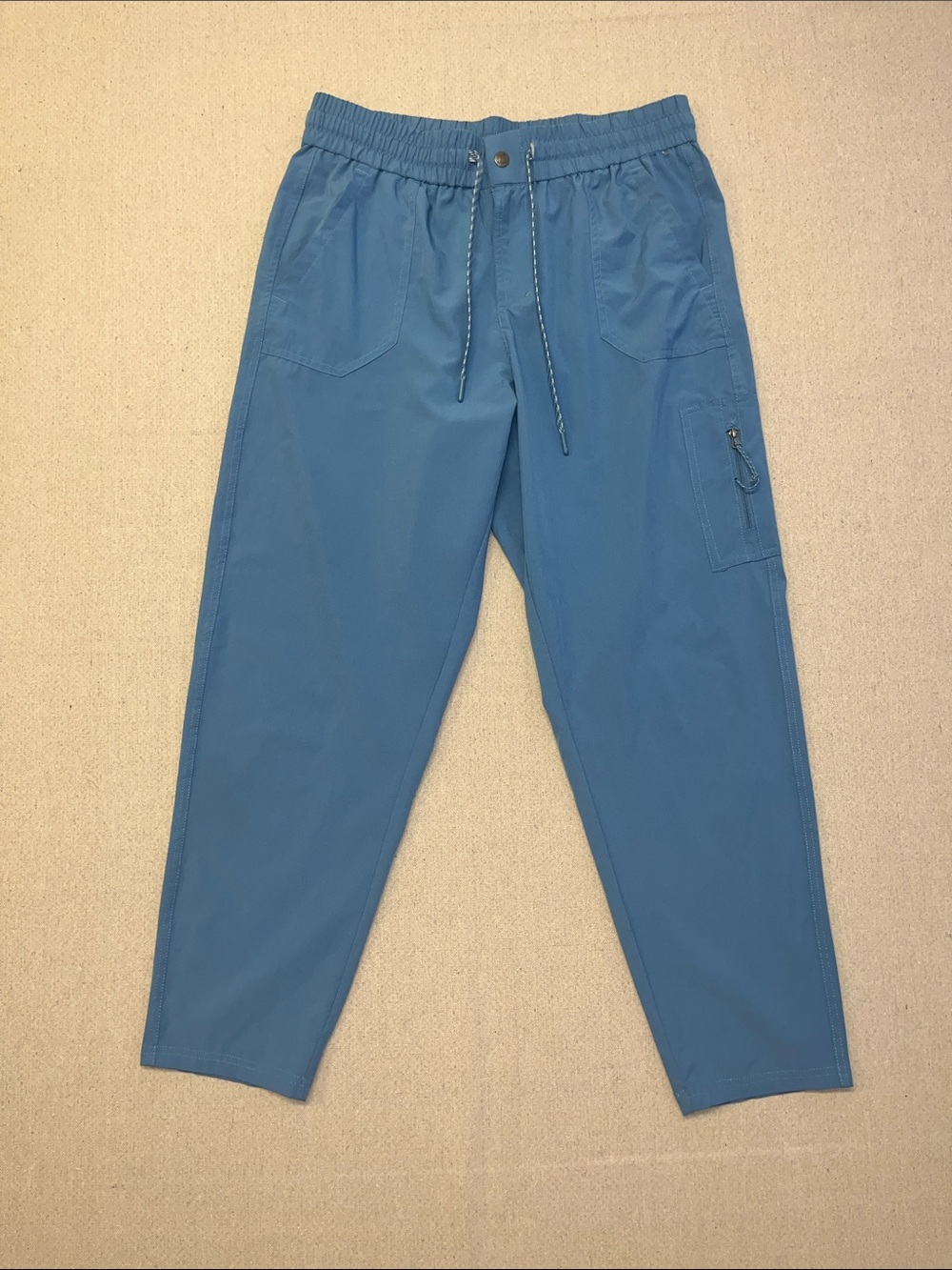 Avalanche Outdoor Cargo Jogger Pants Blue Large Stretch Hiking Travel